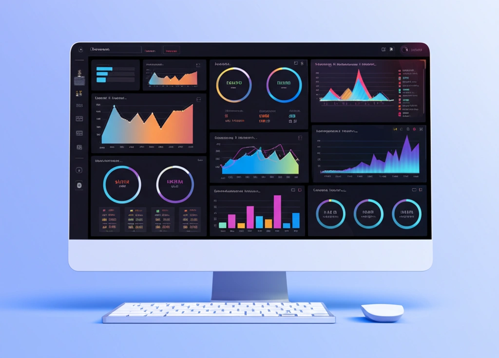 Analytics dashboard product screenshot